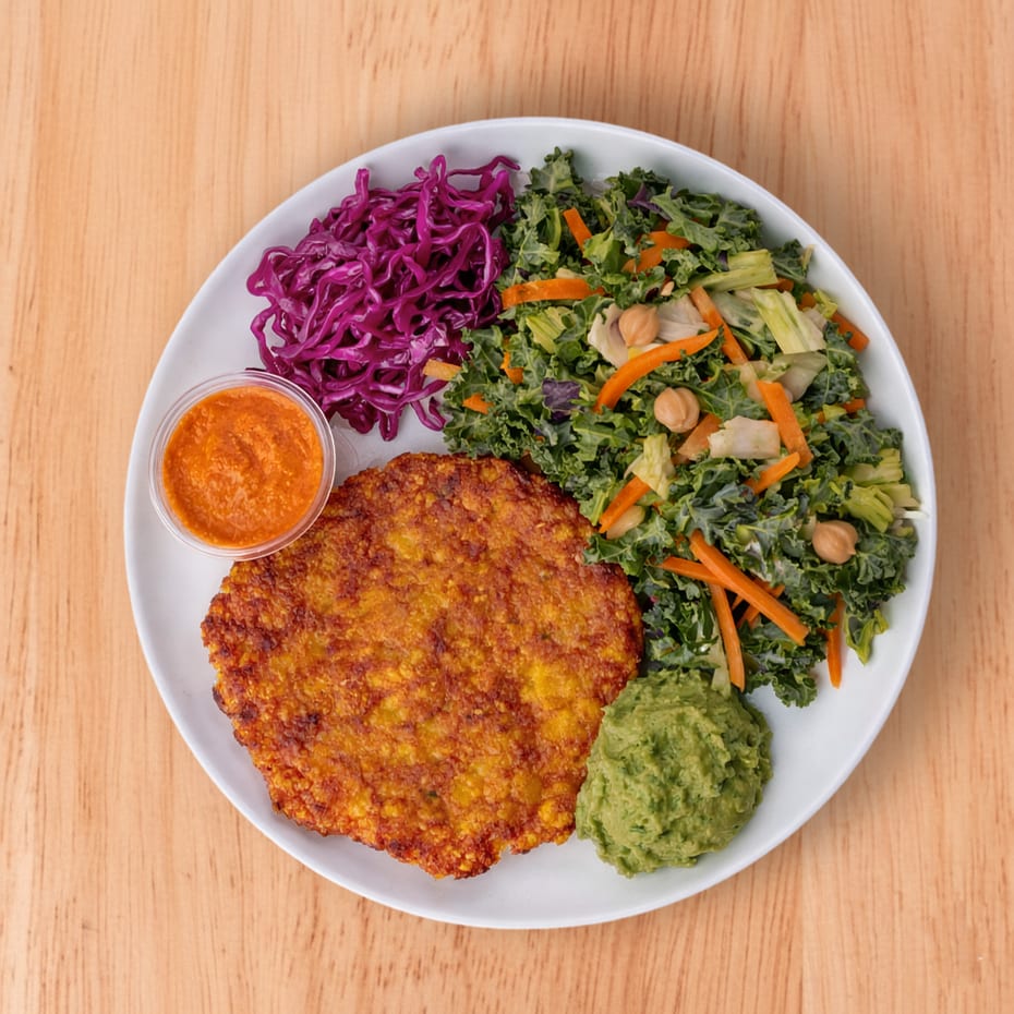 Vegan Omelet (Vegan & Gluten Free option).